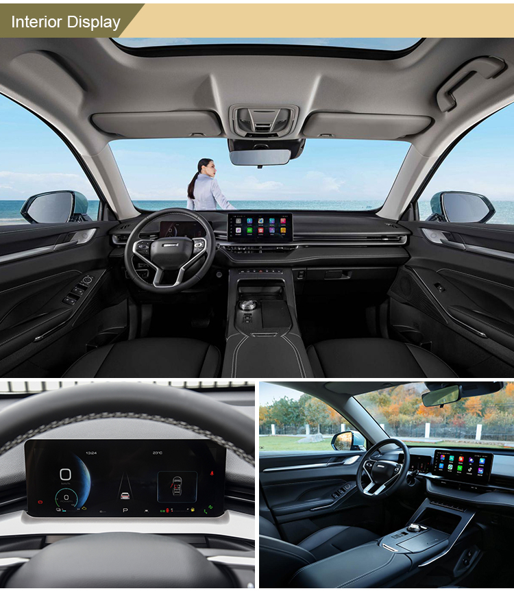 2022 2023 Haval H6 Ev Car High Speed Phev Hybrid Gwm Electric Car Motor power 177Ps Maximum torque Nm 530 H7 H9 Phev
