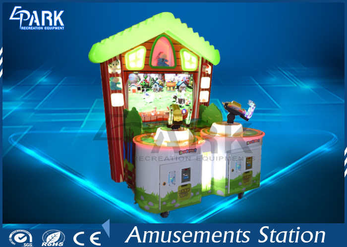 Children Shooting Arcade Machines / Coin Operated Redemption Game Machine