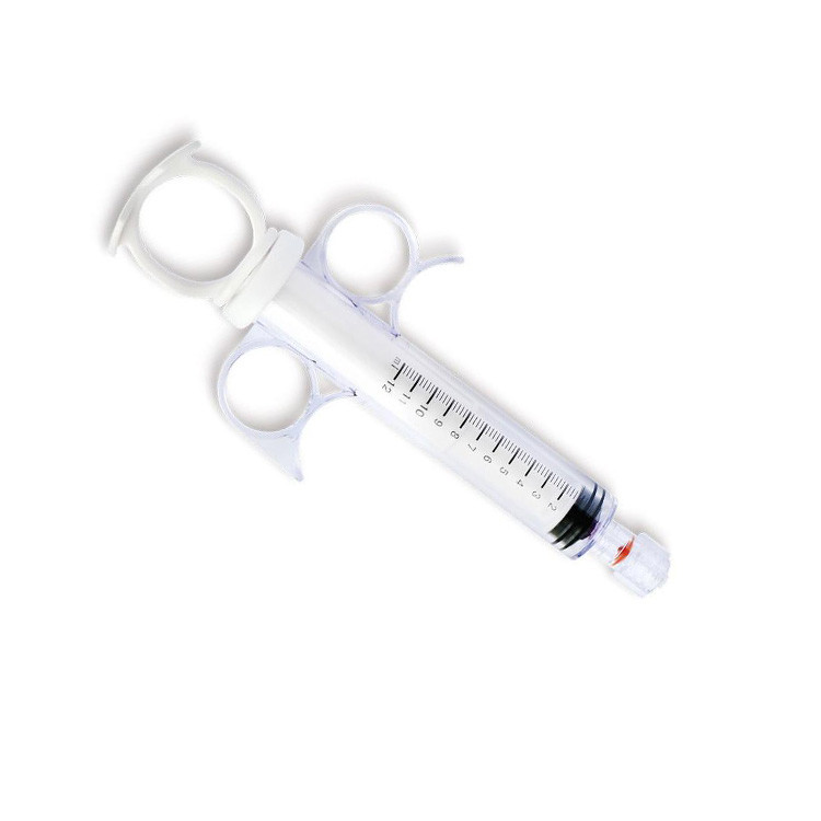 FDA Transparent Plastic Dose Control Syringes 10Ml 12Ml Dial A 3 Ring Rubber Stopper