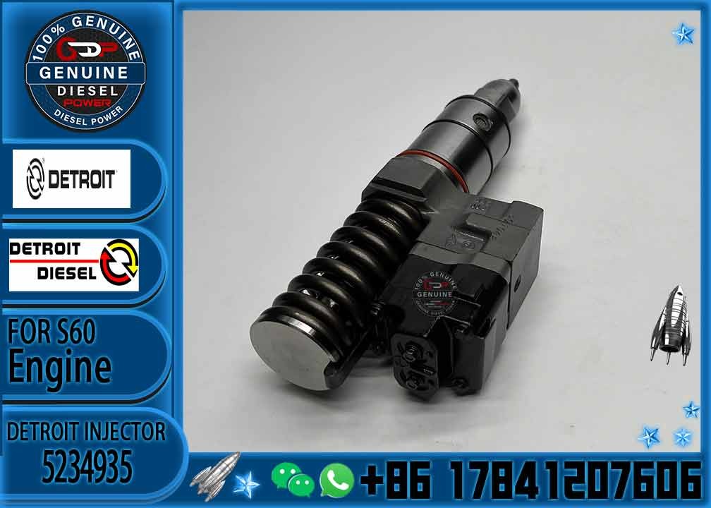 Engine 6067WU40/60 DDEC For Detroit Diesel Series 60 Fuel Injector R5234935 5234935 For Autocar, Ford, Freightliner, Ken