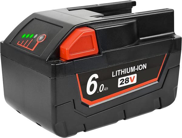Milwaukee Battery 28V 6000mAh Replacement Milwaukee Compatible with 48-11-2830