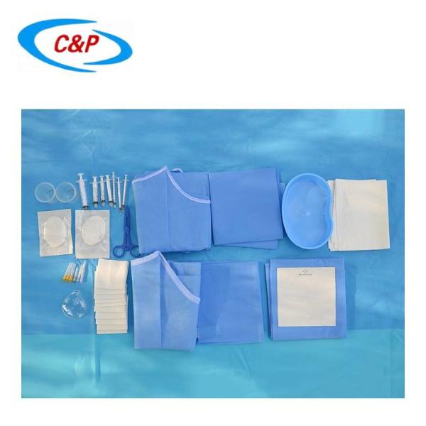 High-Performance Disposable Blue ODM/OEM Ophthalmic Surgical Drape Pack For Eye