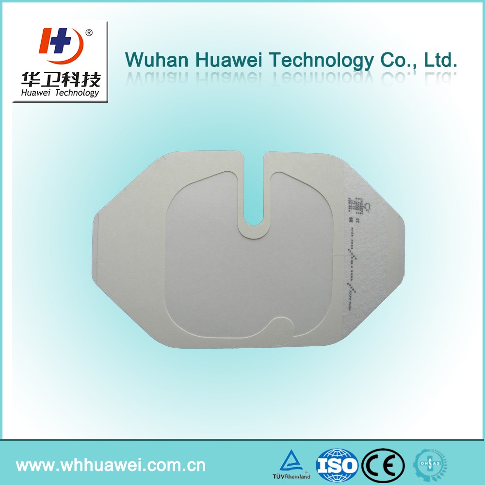 Medical IV cannula fixation transparent film dressing