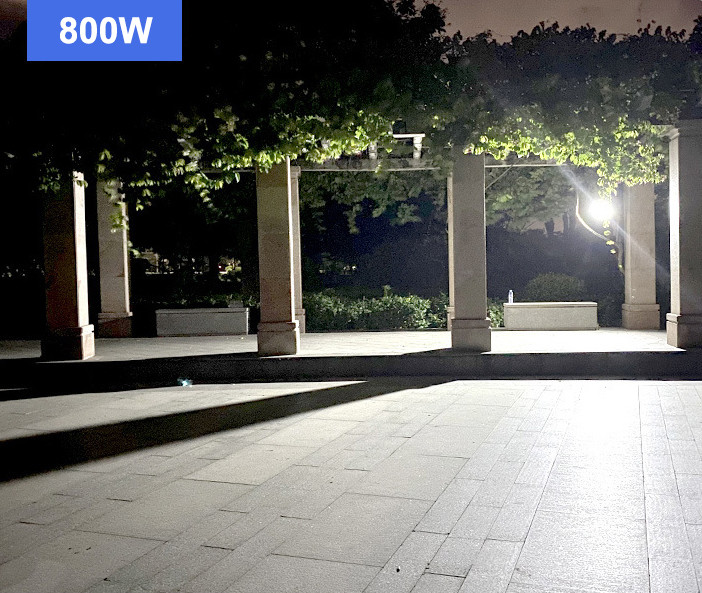 Outdoor Solar Powered Reflector LED Flood Light 500W 1000W IP66 Waterproof