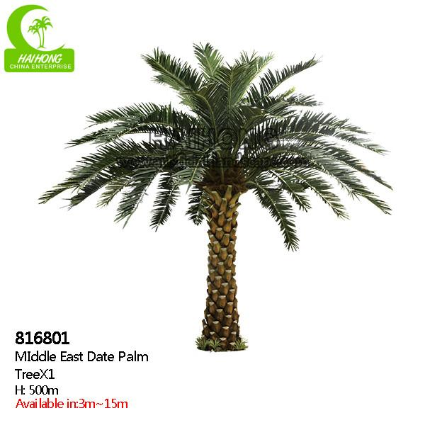 Supplier Height 500cm Artificial Date Palm Tree High Quality Outdoor Tropical