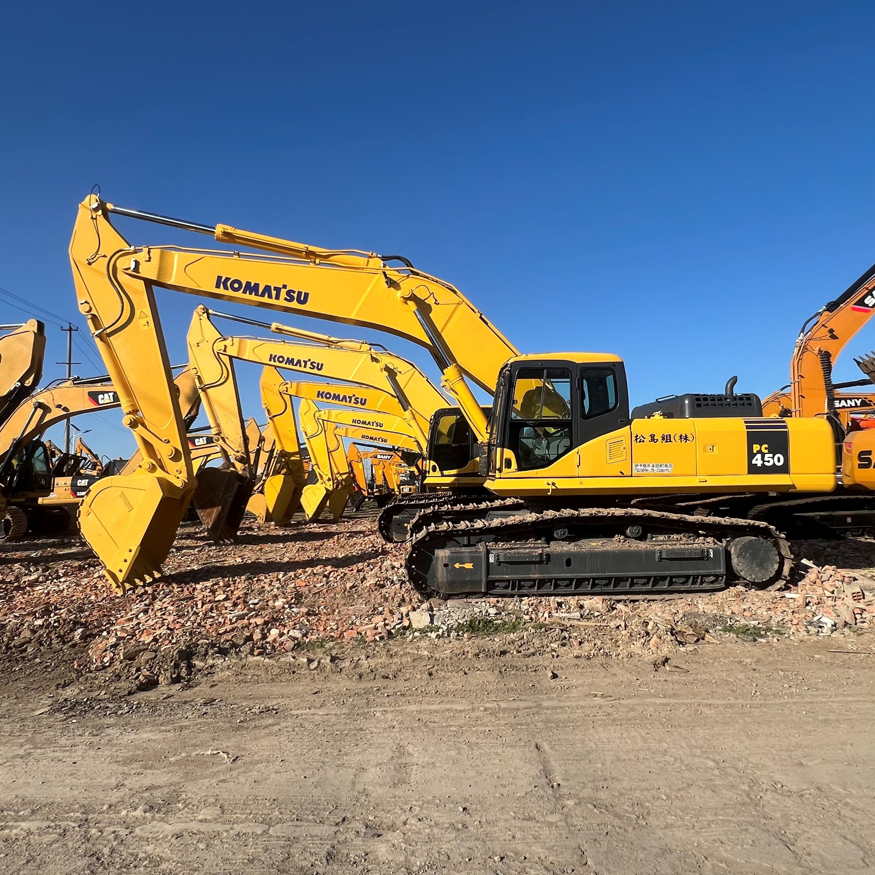 Used Japan Komatsu Pc450-7 With Good Condition Second Hand Komatsu PC450-7