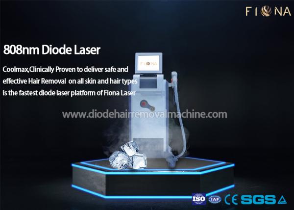 Professional Diode Laser Hair Removal Machine High Average Power For Clinc /