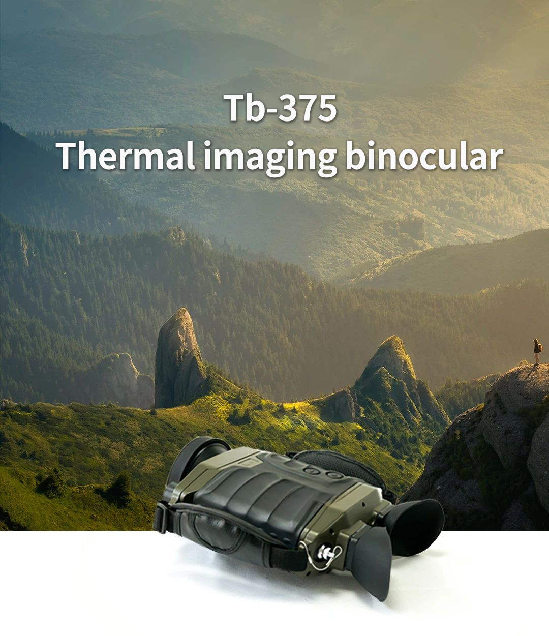 Uncooled Thermal Imaging 640x480 384x288 Heat Detecting Binoculars