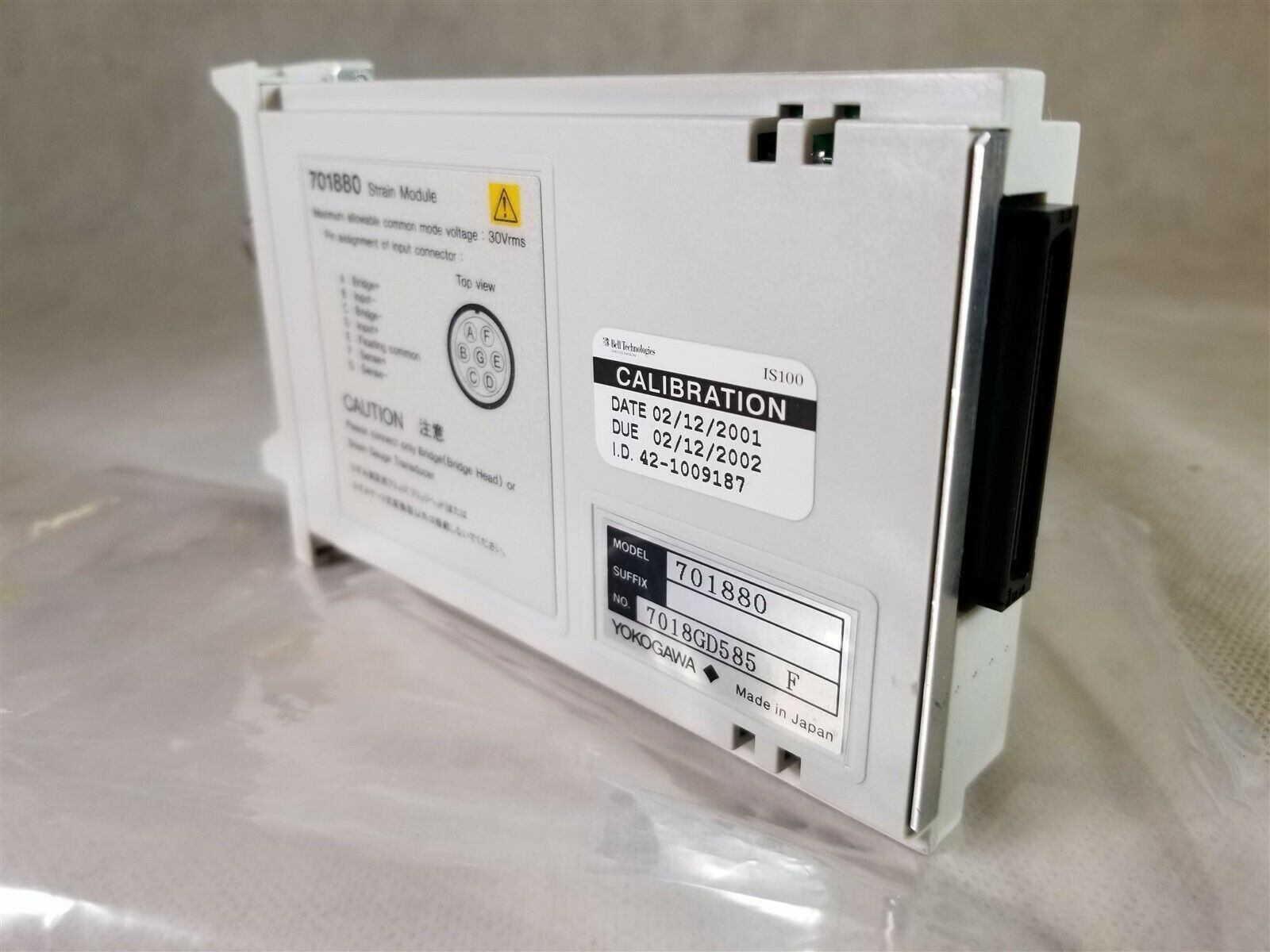 Yokogawa ADM11 S3 PLC Circuit Board