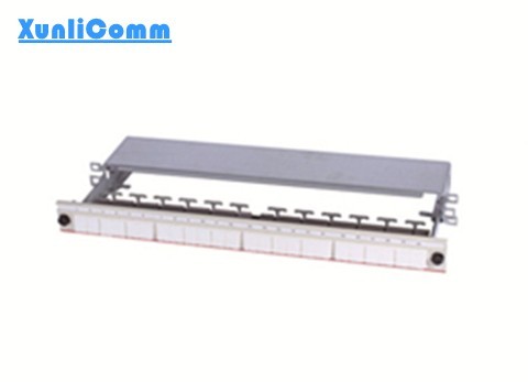 Quality 19" 1U 24 Port UTP Blank Patch Panel Modern Design Wide Operation Temperature for sale