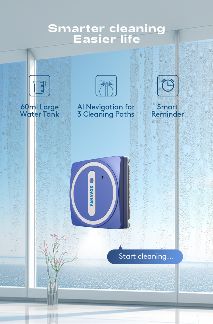 Huidi Home Intelligent Window Cleaning Robot Automatic Remote Control Cleaning Glass Artifact