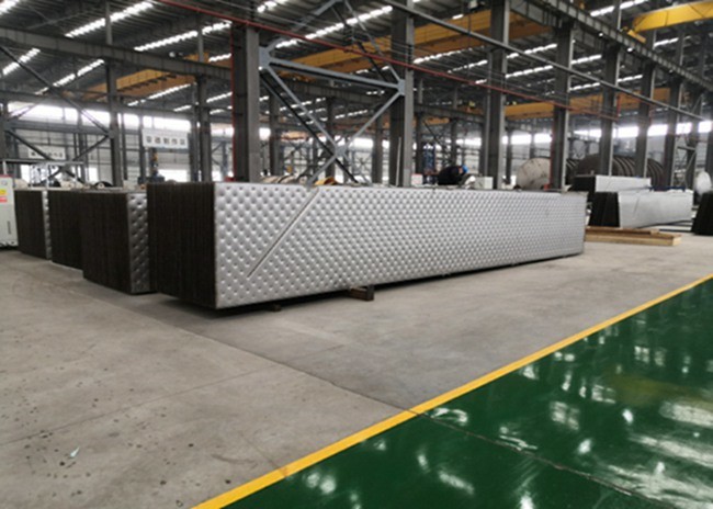 GMP SS316L Pillow Plate Falling Film Heat Exchanger