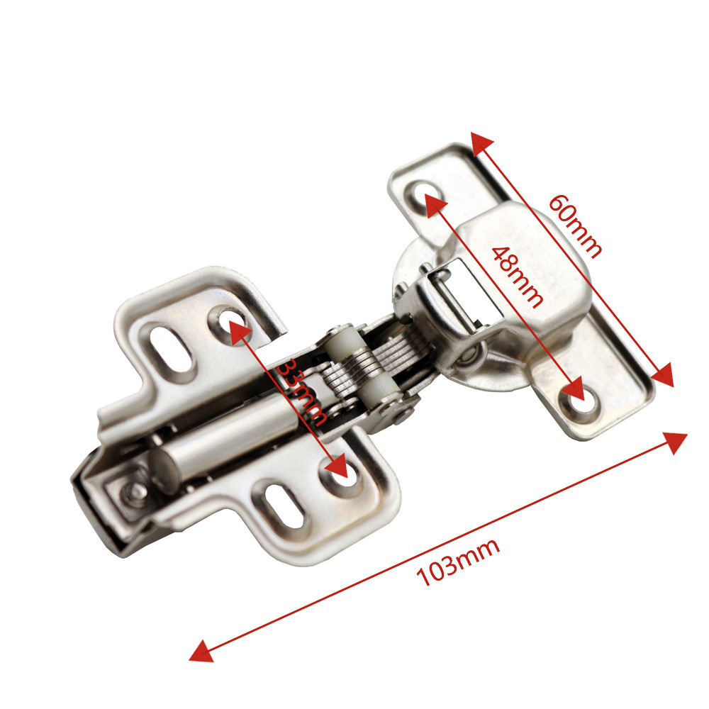 103mm Nickel Plated SS Soft Close Cabinet Hinges