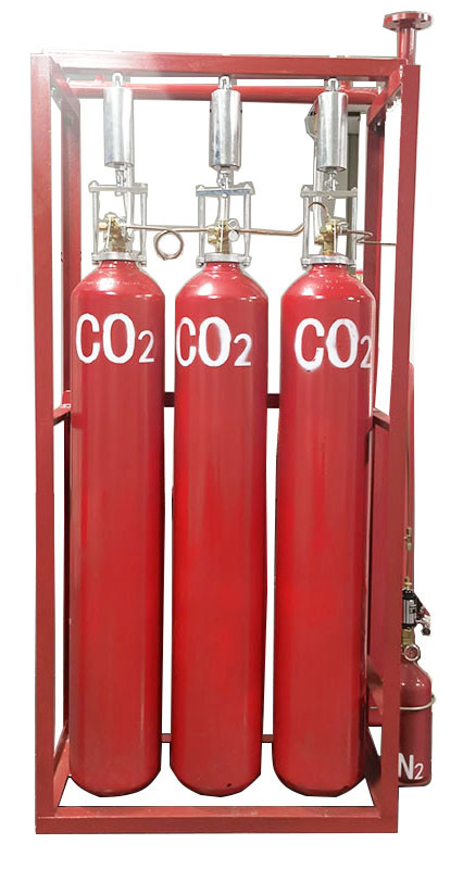High Durability CO2 Fire Suppression System With Nitrogen Pressure 6.0±1.0Mpa 20C