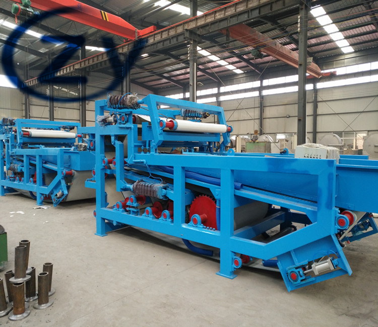 FP1500 Fiber Belt Press Machinery 4kw Motor For Cassava Dewatering