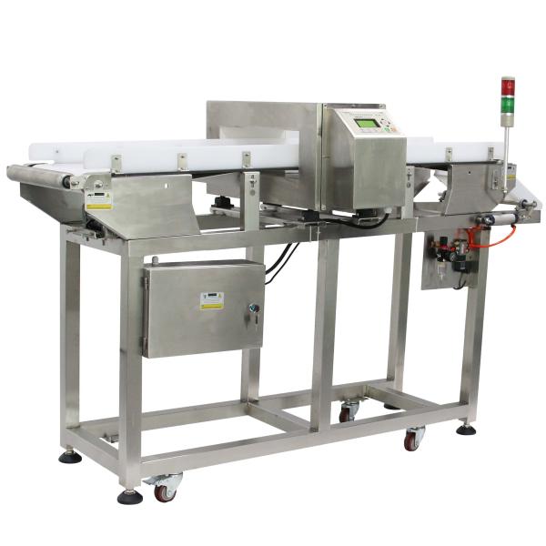 Cooked Food Coffee Bean Conveyor Belt Metal Detector 304 Stainless Steel