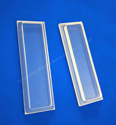 XRD- Fused Quartz Sample Sink Plate Customized Corrosion High Temperature Resisitant