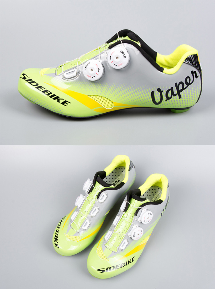 Durable SPD Compatible Bike Shoes Geometry Design Body High Pressure Resistance