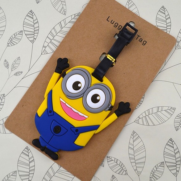 Fashionable Custom Soft PVC Silicone Rubber Label and Luggage Tag