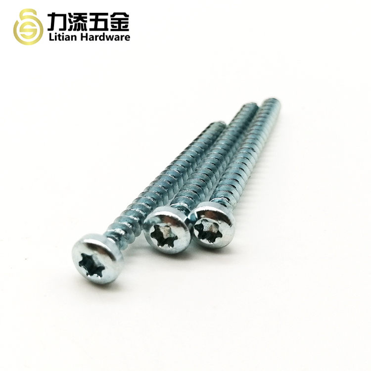 SS304 Metal Screw Fasteners Self Tapping Flat Countersunk For Military Industry