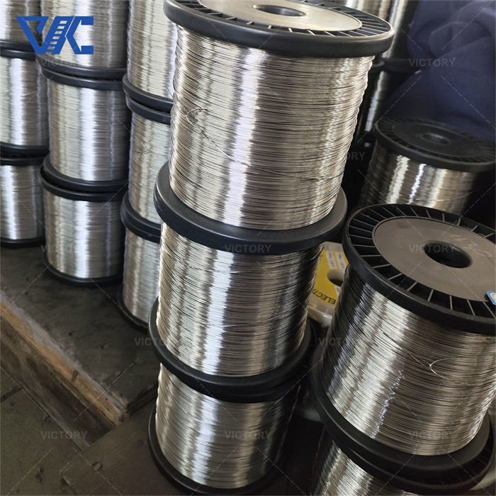 Bright Annealed Soft FeCrAl Alloy 0Cr21Al6 OhmAlloy142A Heating Resistance Round Wires