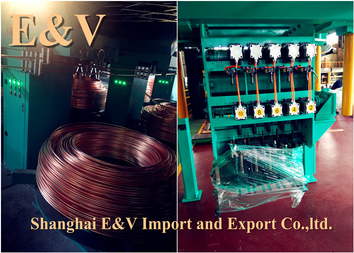 8 mm 5000t/ year Copper Rod Continuous Casting Machine with plc control