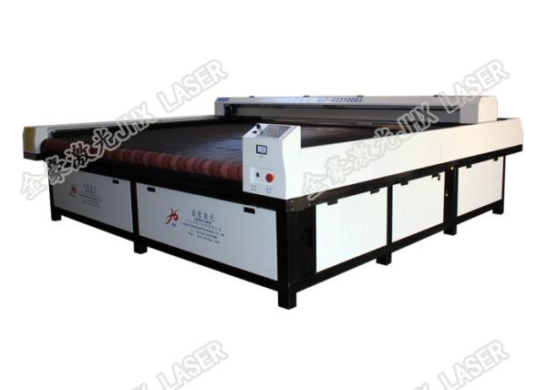 Large Size Fabric Laser Cutting Machine For Advertising Flag Banners National