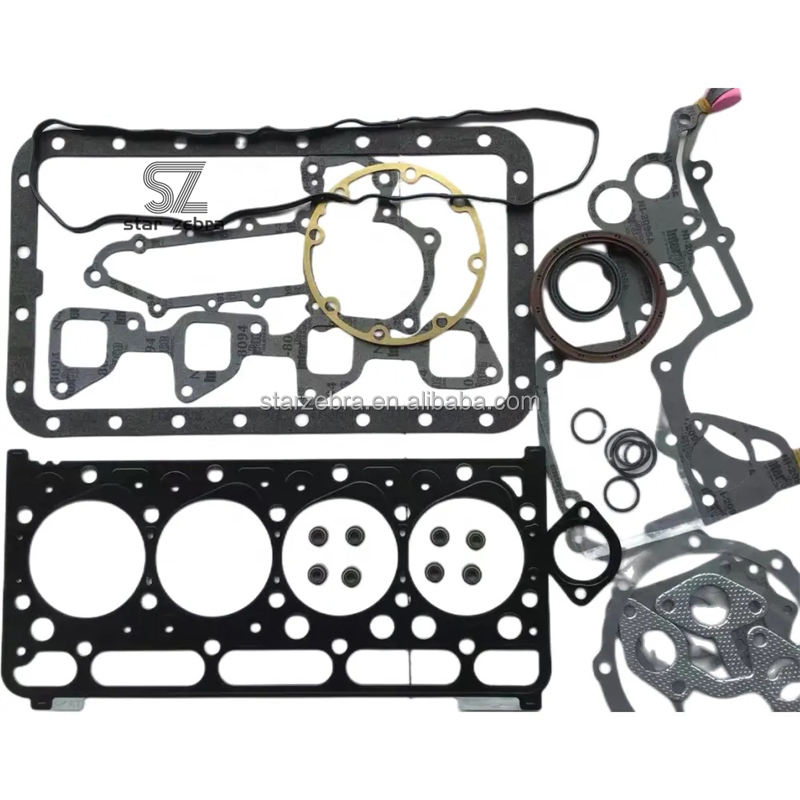 Professional and Customizable Excavator Engine Overhaul Package Four Matching Piston Steel Tile Cylinder Gasket Parts