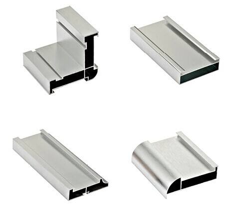 High Precise Aluminum Window Frame Covers , Industrial Aluminium Extrusion Profiles