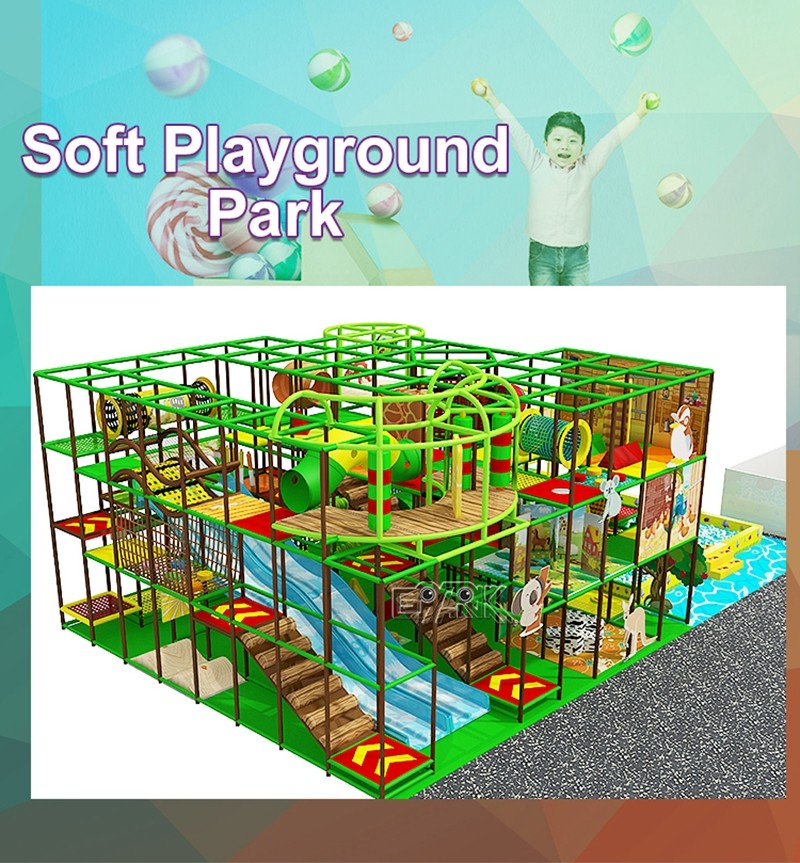Children Play Area Theme Park Equipment 220v Amusement Adventure