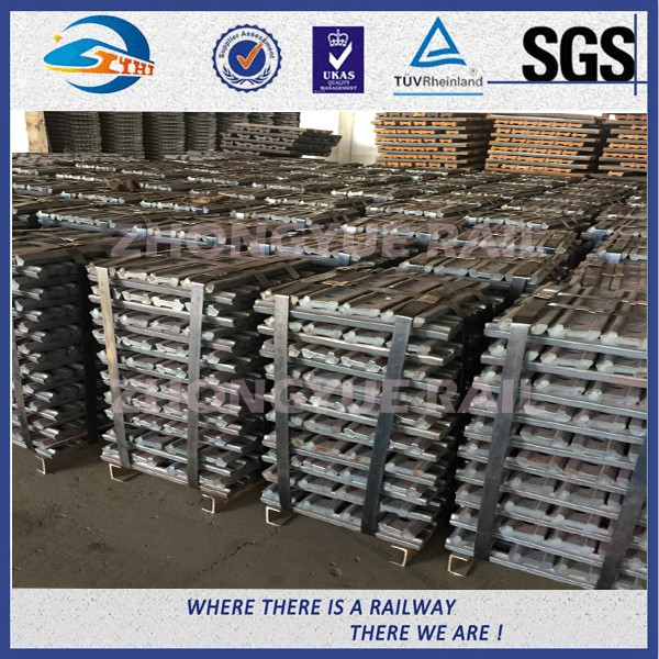 4 Hole BS80A Railway Fish Plate Fishplate Railroad Fish Plate with Material 50#