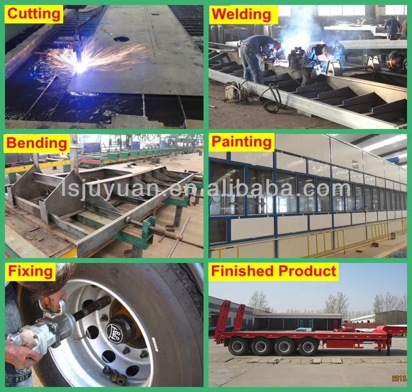 Custom Colors 20-60 Tons 2 3 4 Axles Skeleton Semi Truck Trailer 20ft 40ft Container Chassis Semi Trailer
