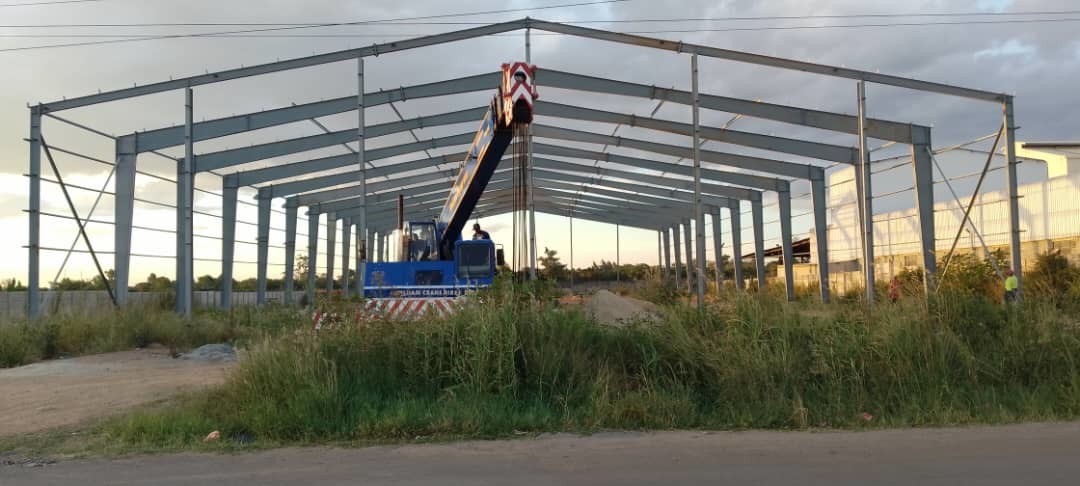 Economical Steel Structure Construction Prefabricated Steel Frame Commercial Building