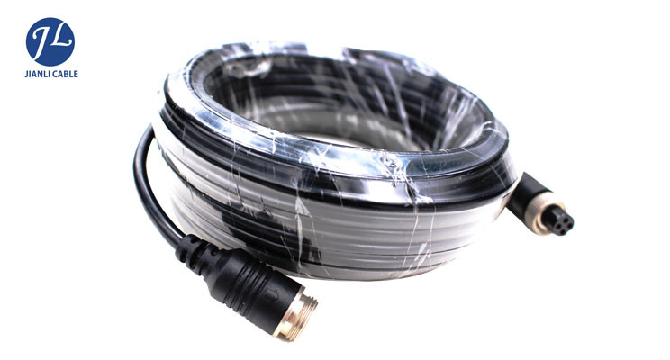 2017 Hot Sale 12V GX12 4Pin Aviation Cable For Car Rear View Security System User Guide