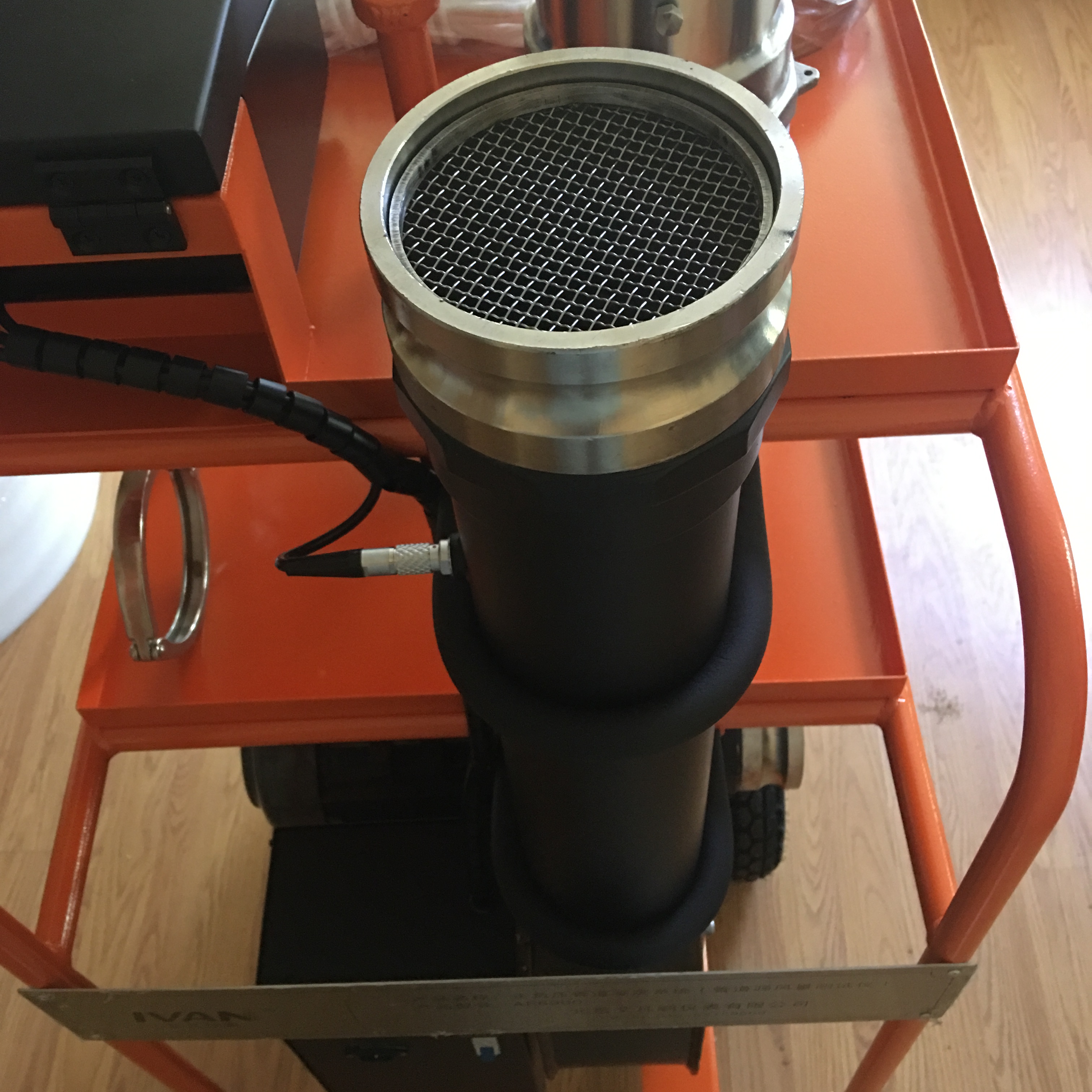 Professional AF6900 Die Cast Duct Air Leakage Tester for HAVC Inspections