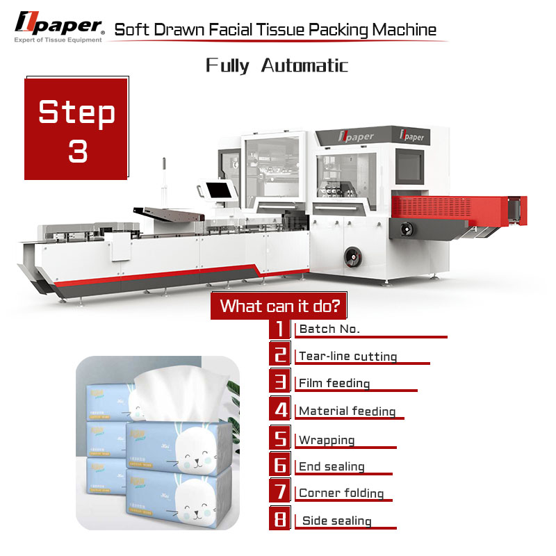 Fully Automatic Production Line for Disposable Hand Towel Tissue Paper Making Machine