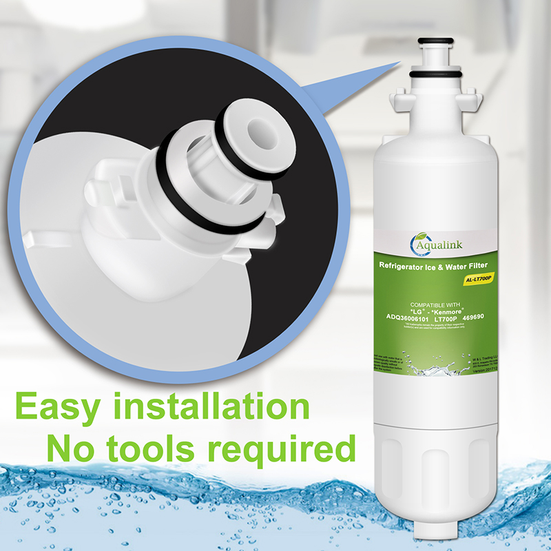 0.5 Micron LT700P ADQ36006101 ADQ36006102 9690 46-9690 LFXC24726S Water Filter Cartridge