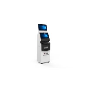 Tabletop Self Check In Kiosks With Room Card Dispenser Function
