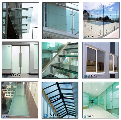 ultra clear ultra white laminated glass