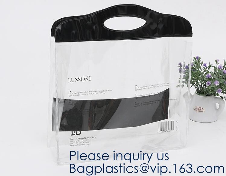 Personalized Custom Logo Reusable Vinyl Tote Folding Portable Transparent Pvc Shopping Bag,Pvc Shopping Tote Bag Grocery