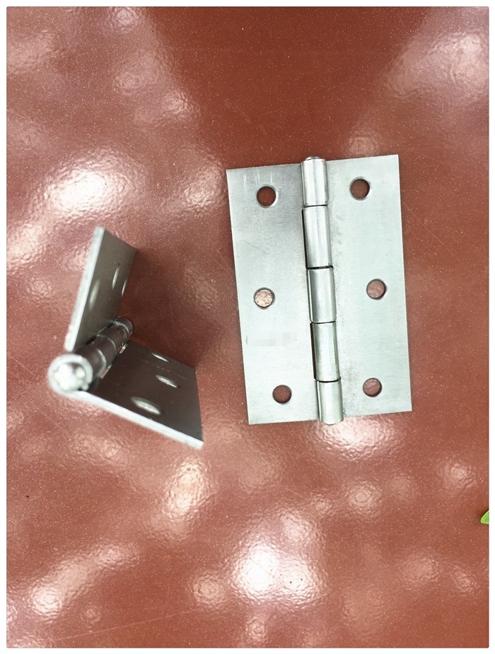 OEM ODM Silver Front Door Hinges , Furniture Decorative Metal Hinges For Wooden Doors