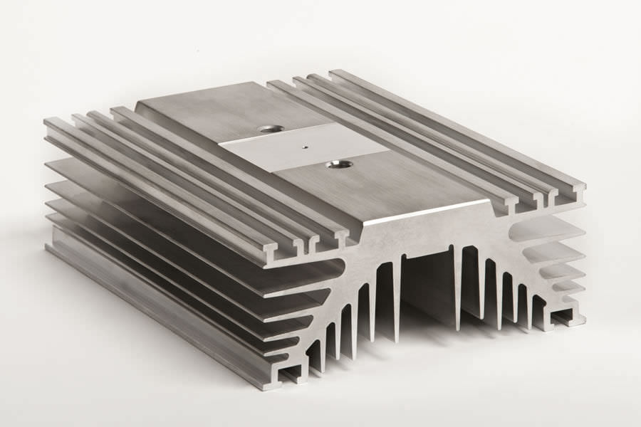 Stamping Punching Bending Customized Aluminum Extrusion Enclosures for Heat Sink