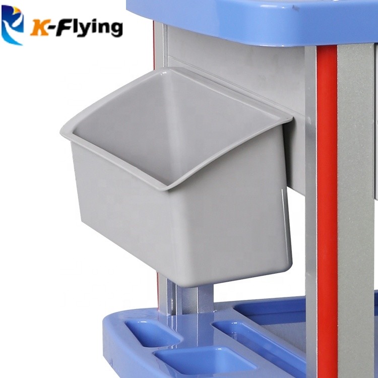 Digital Lock Medical Trolley Cart Loading Capacity 250kg