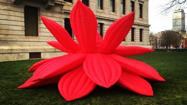 Beautiful Customized Inflatable Lighting Decoration Led Inflatable Flower
