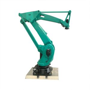  Mechanical Robotic Picking Arm 380V Case Palletizing Robot Green Manufactures