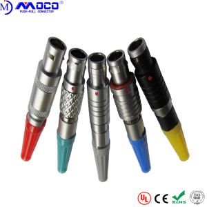 B Series T1 Push Lock Electrical Connectors With Bend Belief