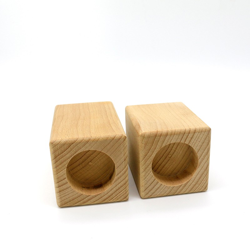 Wooden Candle Tea Light Holder Home Stable Decoration Wedding Party wooden candlestick Decor Furniture Candlelight Dinner