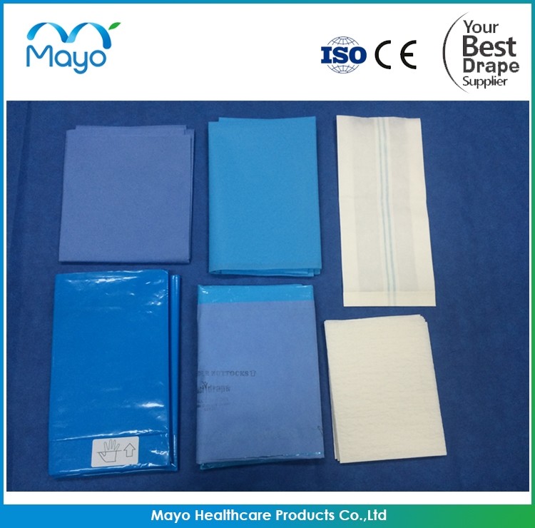 Sterile Peri Gyn Drape Pack Hospital Obstetrics Pack Customized