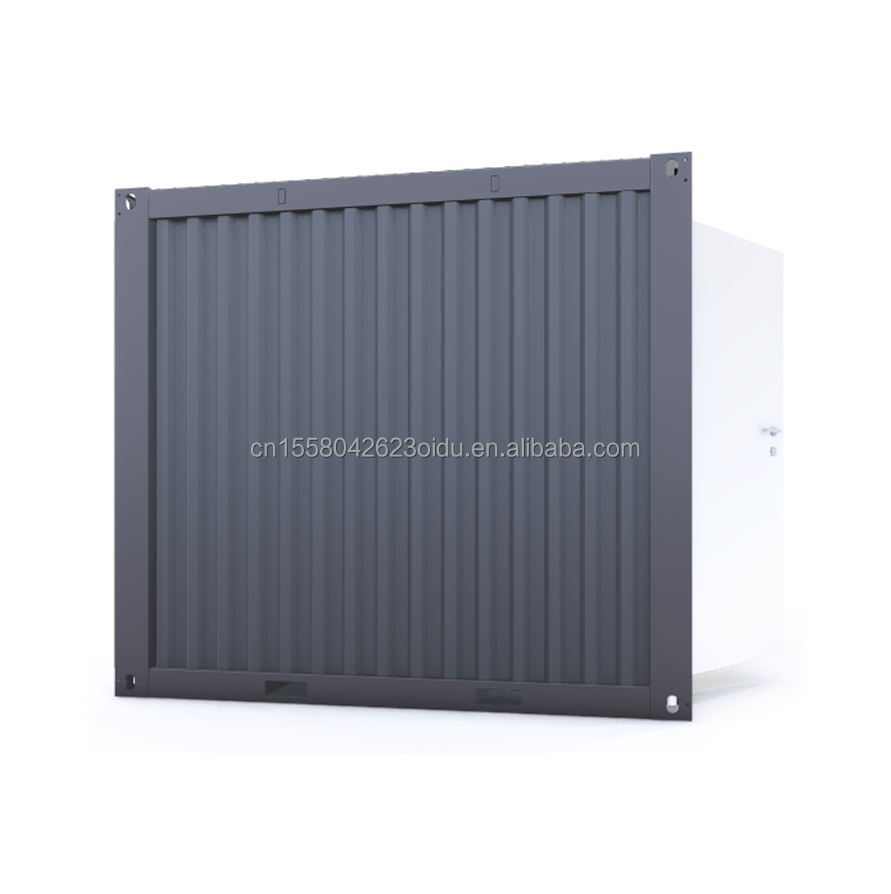 Galvanized Steel Square Tubes Main Structure Mobile Prefabricated Container House Shop on Wheels for a Bar 20ft/40ft Size
