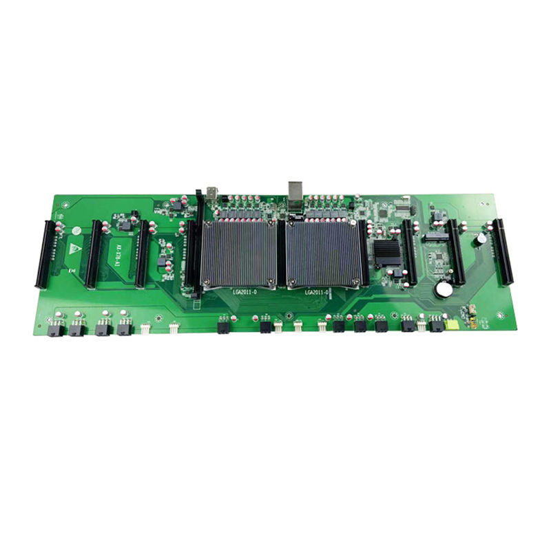 Customized high quality X79 9gpu motherboard for rtx3060 3060ti dedicated graphics card X79 mainboard